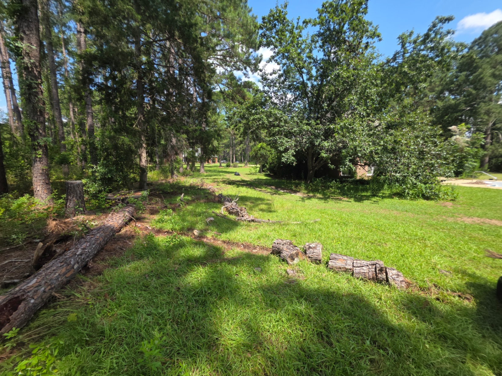 Yard before service